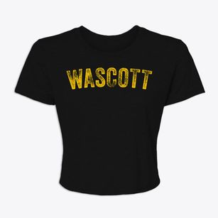 Wascott Wisconsin Timeless Retro Women's Crop Top