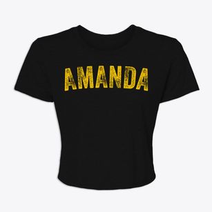 Amanda Ohio Timeless Retro Women's Crop Top