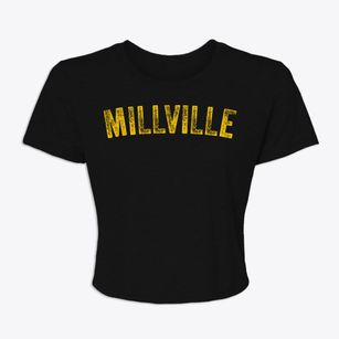 Millville Ohio Timeless Retro Women's Crop Top