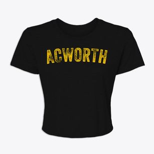 Acworth Georgia Timeless Retro Women's Crop Top