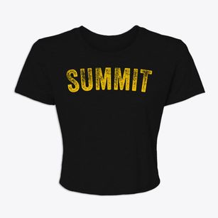 Summit New Jersey Timeless Retro Women's Crop Top