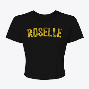 Roselle New Jersey Timeless Retro Women's Crop Top