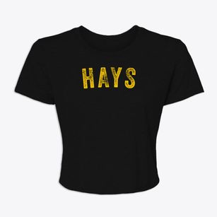 Hays Kansas Timeless Retro Women's Crop Top