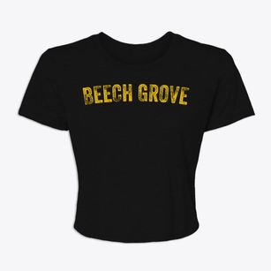 Beech Grove Kentucky Timeless Retro Women's Crop Top