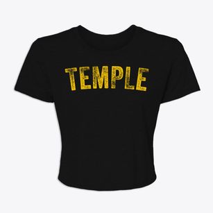 Temple Maine Timeless Retro Women's Crop Top