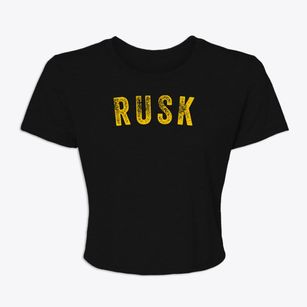 Rusk Wisconsin Timeless Retro Women's Crop Top
