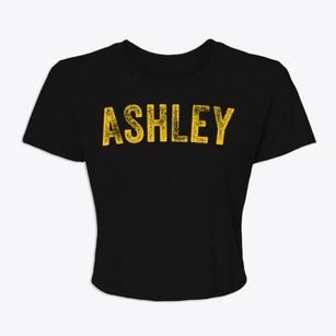 Ashley Illinois Timeless Retro Women's Crop Top