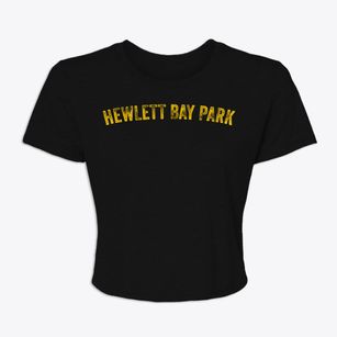 Hewlett Bay Park New York Timeless Retro Women's Crop Top
