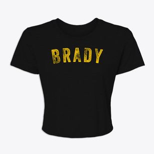 Brady Nebraska Timeless Retro Women's Crop Top