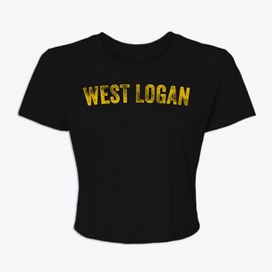 West Logan West Virginia Timeless Retro Women's Crop Top
