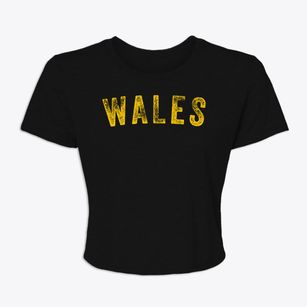 Wales Utah Timeless Retro Women's Crop Top