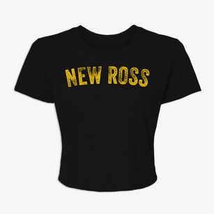 New Ross Indiana Timeless Retro Women's Crop Top