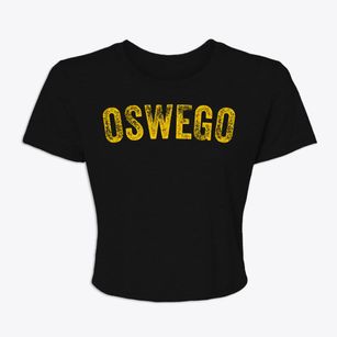 Oswego New York Timeless Retro Women's Crop Top