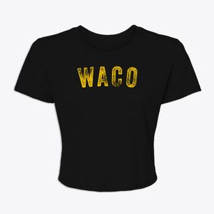 Waco North Carolina Timeless Retro Women's Crop Top