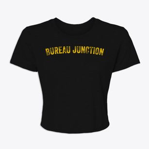 Bureau Junction Illinois Timeless Retro Women's Crop Top