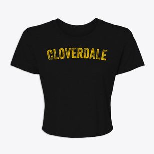 Cloverdale Oregon Timeless Retro Women's Crop Top