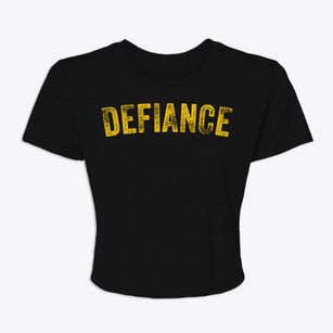 Defiance Ohio Timeless Retro Women's Crop Top