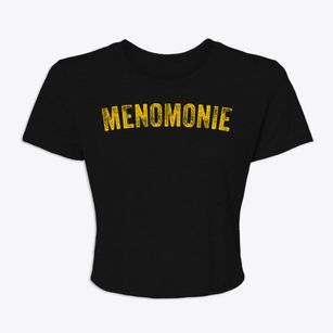Menomonie Wisconsin Timeless Retro Women's Crop Top