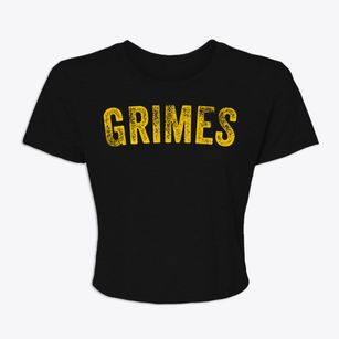 Grimes California Timeless Retro Women's Crop Top