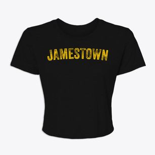 Jamestown Kansas Timeless Retro Women's Crop Top