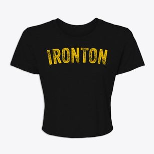 Ironton Michigan Timeless Retro Women's Crop Top