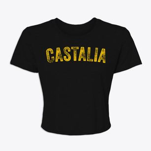 Castalia Iowa Timeless Retro Women's Crop Top