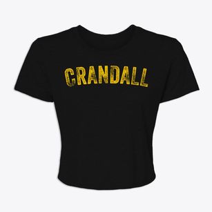 Crandall Indiana Timeless Retro Women's Crop Top