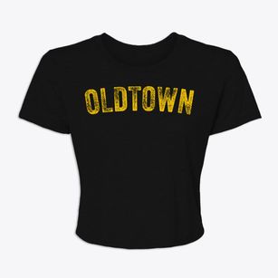 Oldtown Maryland Timeless Retro Women's Crop Top