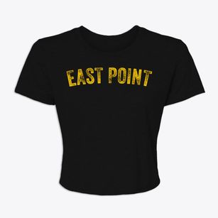 East Point Alabama Timeless Retro Women's Crop Top