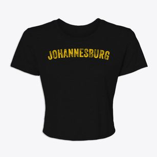 Johannesburg California Timeless Retro Women's Crop Top
