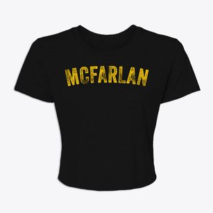 Mcfarlan North Carolina Timeless Retro Women's Crop Top