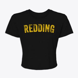 Redding Iowa Timeless Retro Women's Crop Top