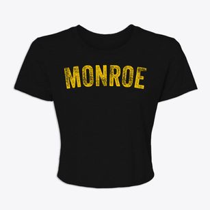 Monroe Ohio Timeless Retro Women's Crop Top