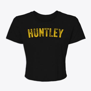 Huntley Nebraska Timeless Retro Women's Crop Top