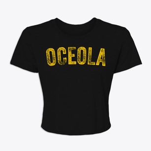 Oceola Ohio Timeless Retro Women's Crop Top
