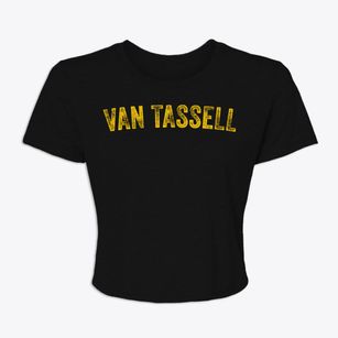 Van Tassell Wyoming Timeless Retro Women's Crop Top