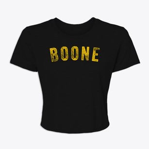 Boone Iowa Timeless Retro Women's Crop Top