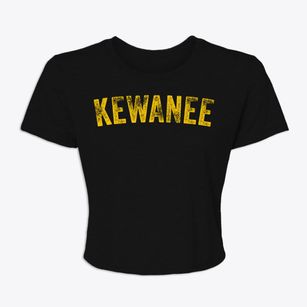 Kewanee Illinois Timeless Retro Women's Crop Top