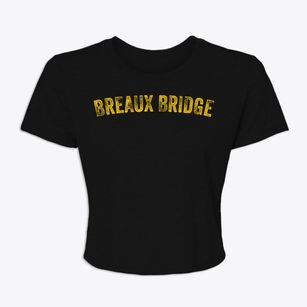 Breaux Bridge Louisiana Timeless Retro Women's Crop Top