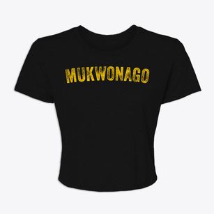 Mukwonago Wisconsin Timeless Retro Women's Crop Top