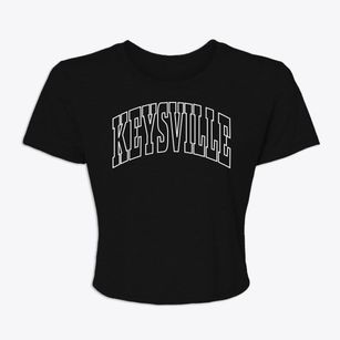 Keysville Georgia Trendy Block Women's Crop Top