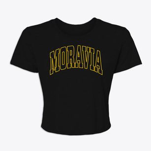 Moravia New York Trendy Block Women's Crop Top