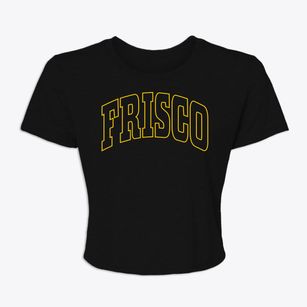 Frisco Colorado Trendy Block Women's Crop Top