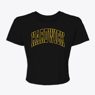 Hardwick Massachusetts Trendy Block Women's Crop Top