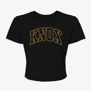 Knox New York Trendy Block Women's Crop Top