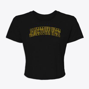 Jamestown West New York Trendy Block Women's Crop Top