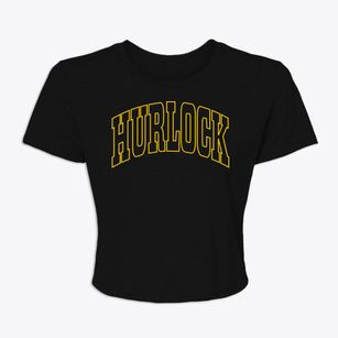 Hurlock Maryland Trendy Block Women's Crop Top