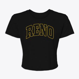 Reno Ohio Trendy Block Women's Crop Top