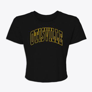 Otisville New York Trendy Block Women's Crop Top