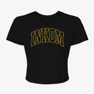 Inkom Idaho Trendy Block Women's Crop Top